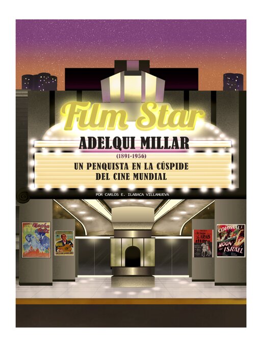 Title details for Film Star Adelqui Millar (1891-1956) by Carlos Ilabaca Villanueva - Available